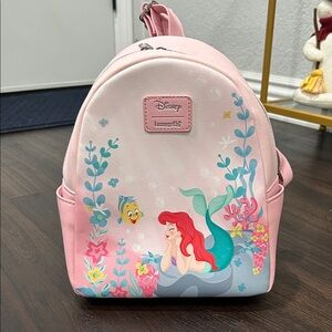 Loungefly Pink Ariel Backpack